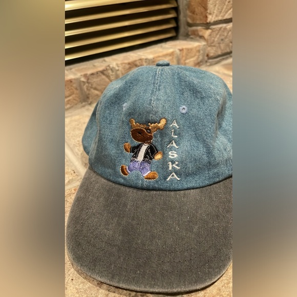 Vintage Alaska Denim Hat - Picture 2 of 5